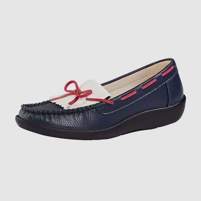 Julietta mocassin blauw