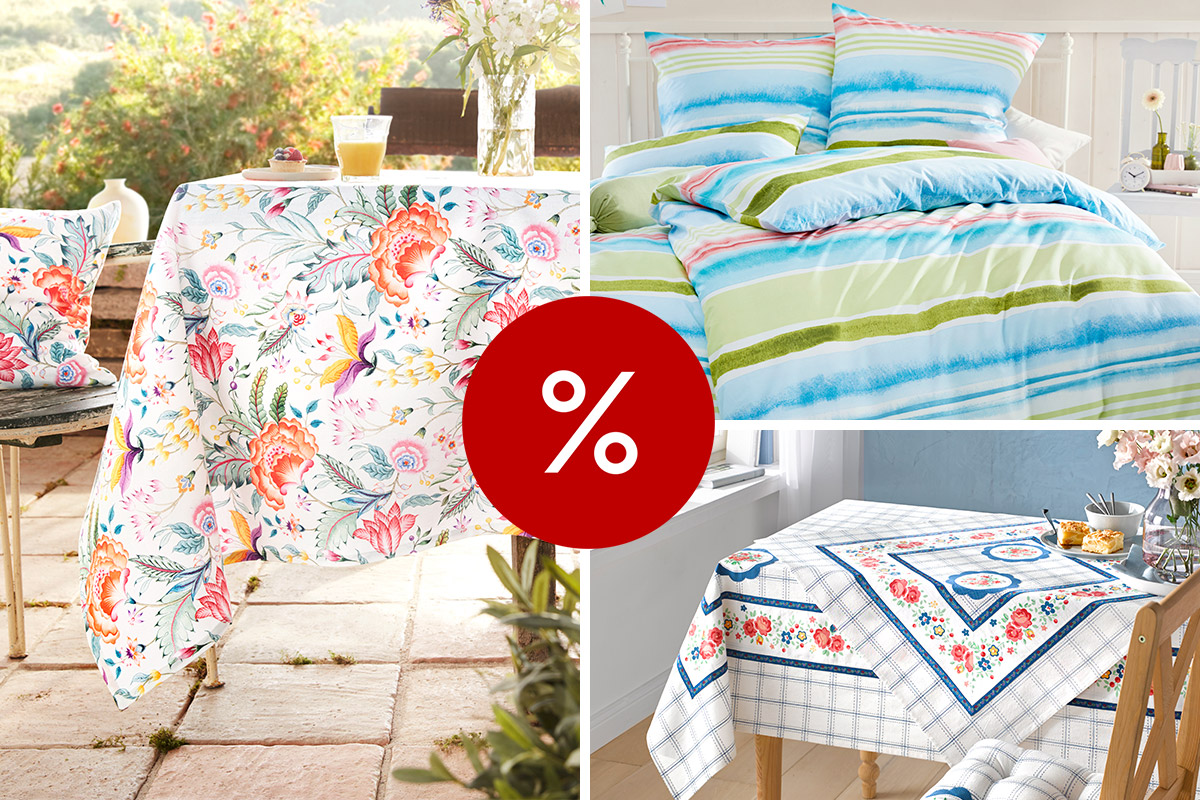 Woonartikelen & woontextiel in de sale