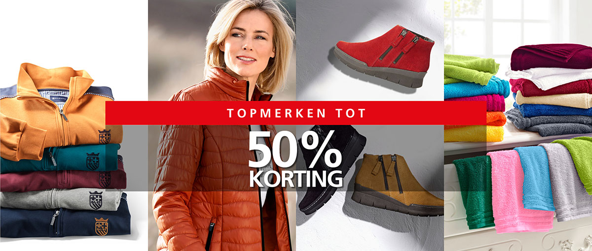 Shop merkmode met tot wel 50% korting
