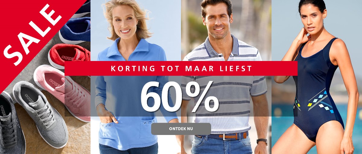 Tot 60% korting